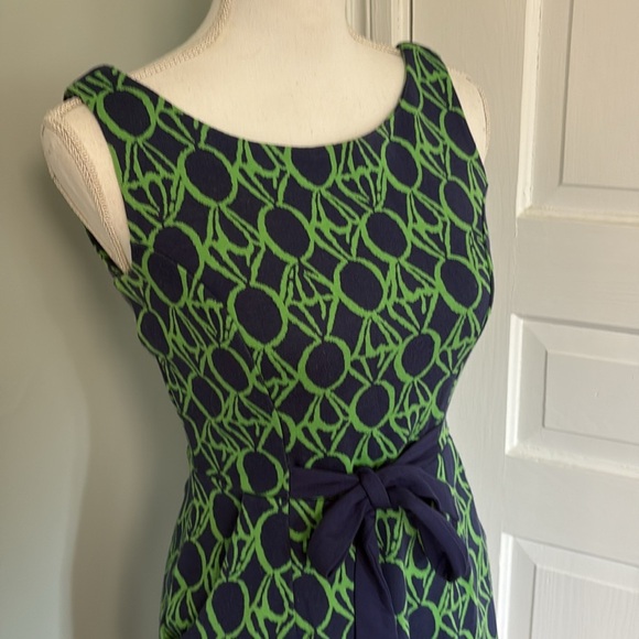 Lilly Pulitzer Evie dress in Ring Pop green navy blue size XS Stretchy - Picture 2 of 7